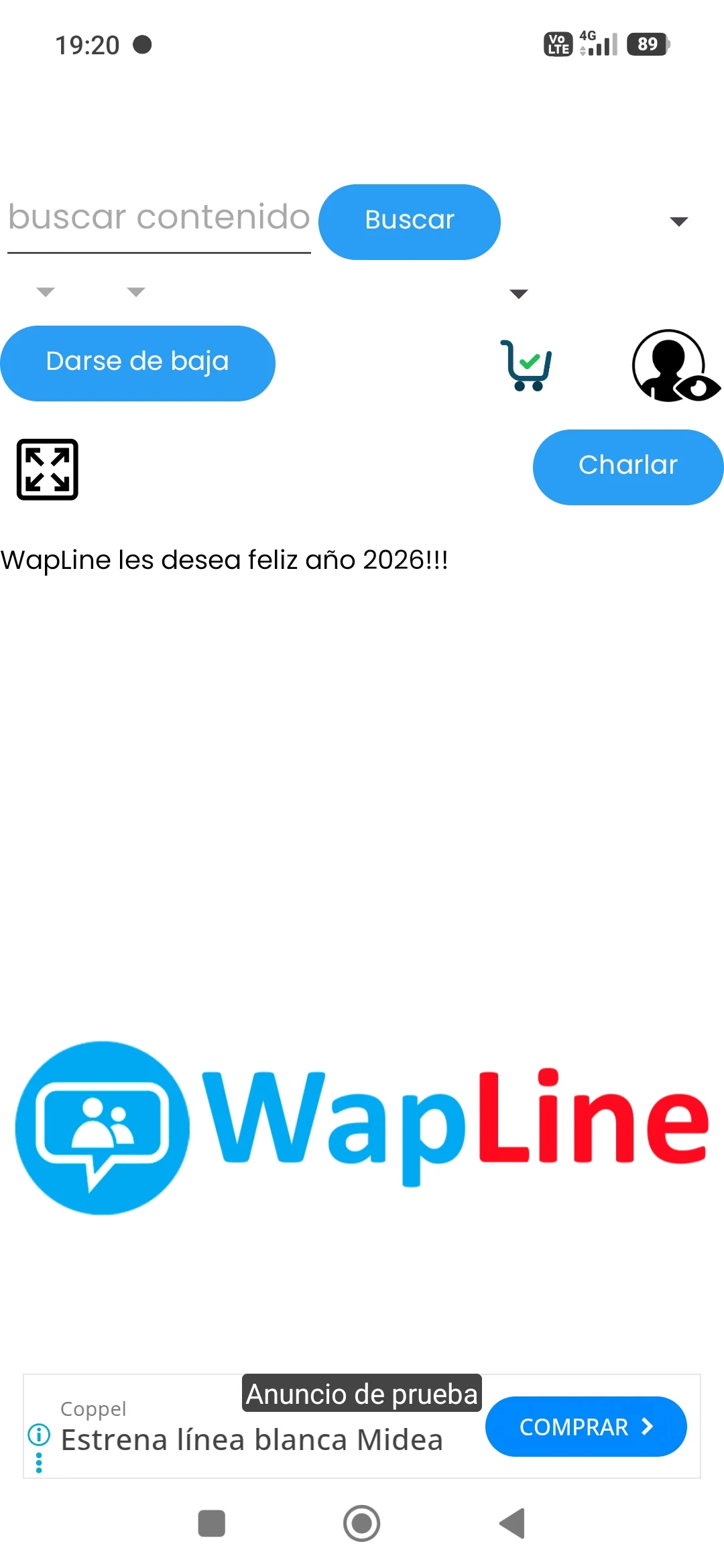 WapLine screenshot