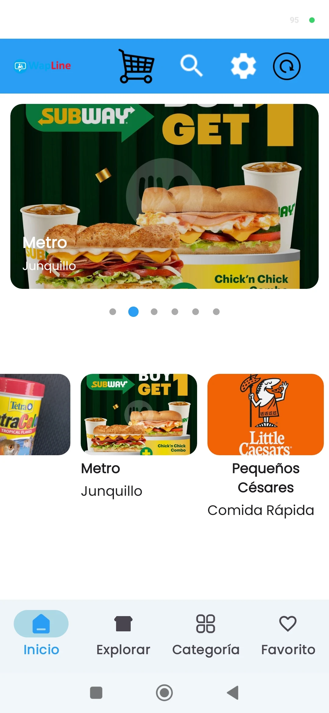 WapLine screenshot